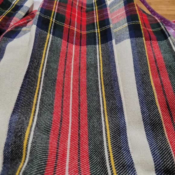 Pleated plaid skirt - Picture 5 of 5